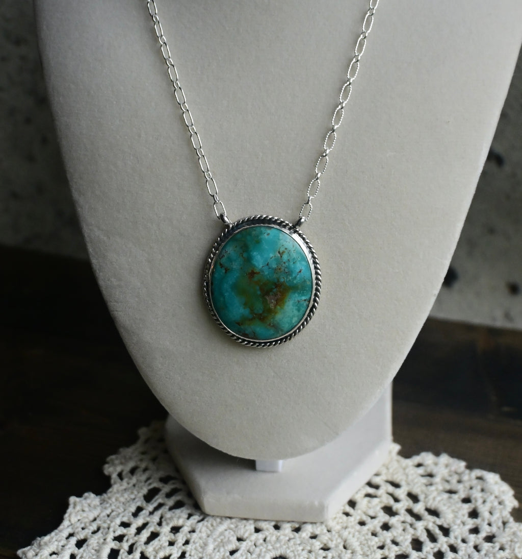Turquoise Mountain Statement Necklace