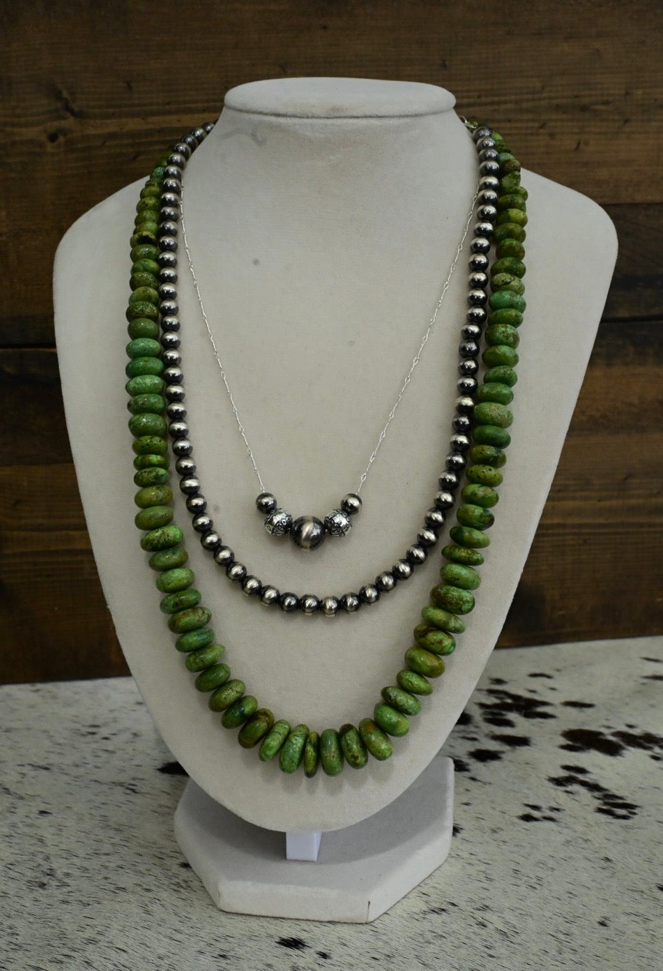 Autumm Creek Turquoise graduated Necklace