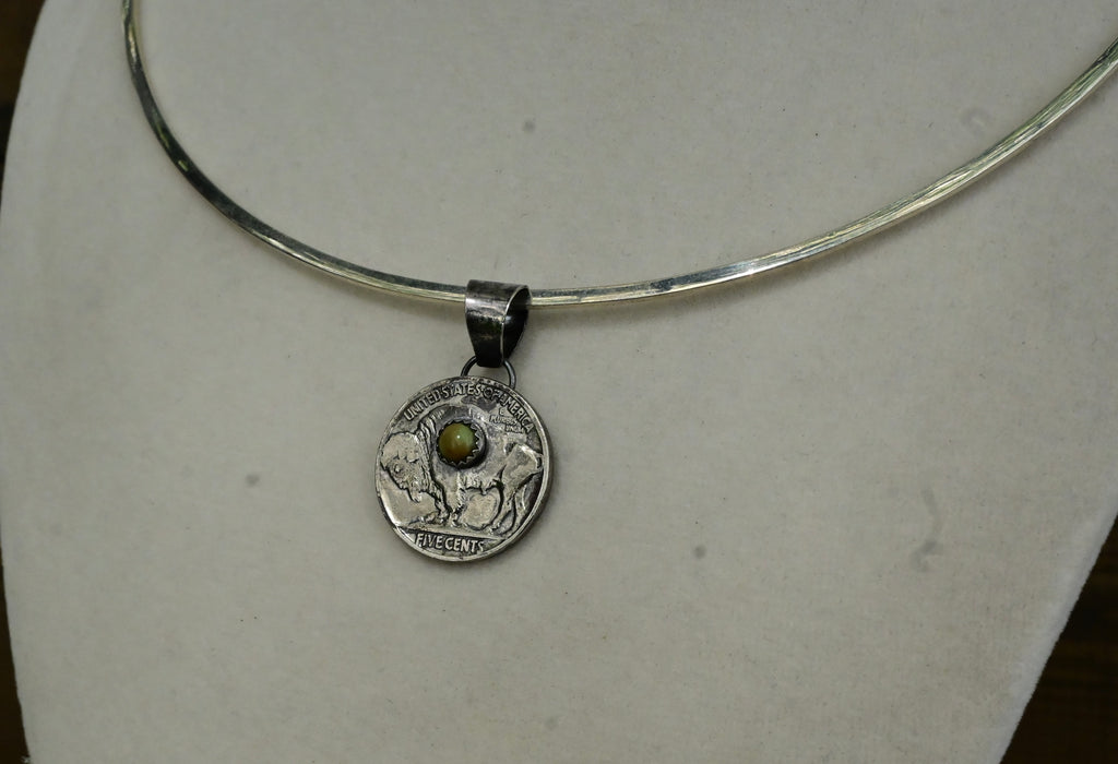 Buffalo Nickel Pendant