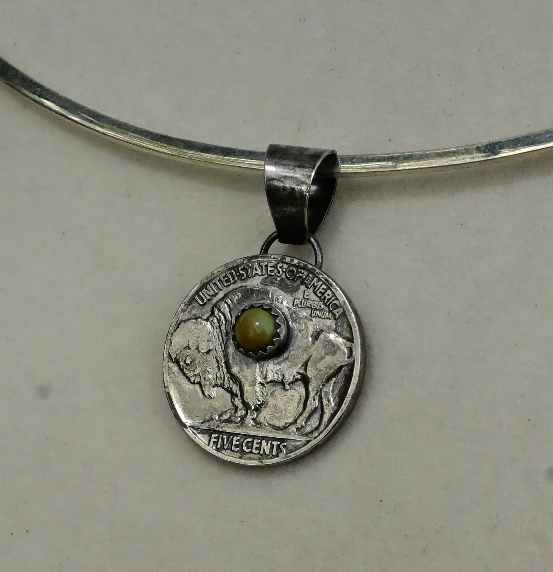 Buffalo Nickel Pendant