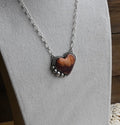 Spiny Oyster Heart Necklace