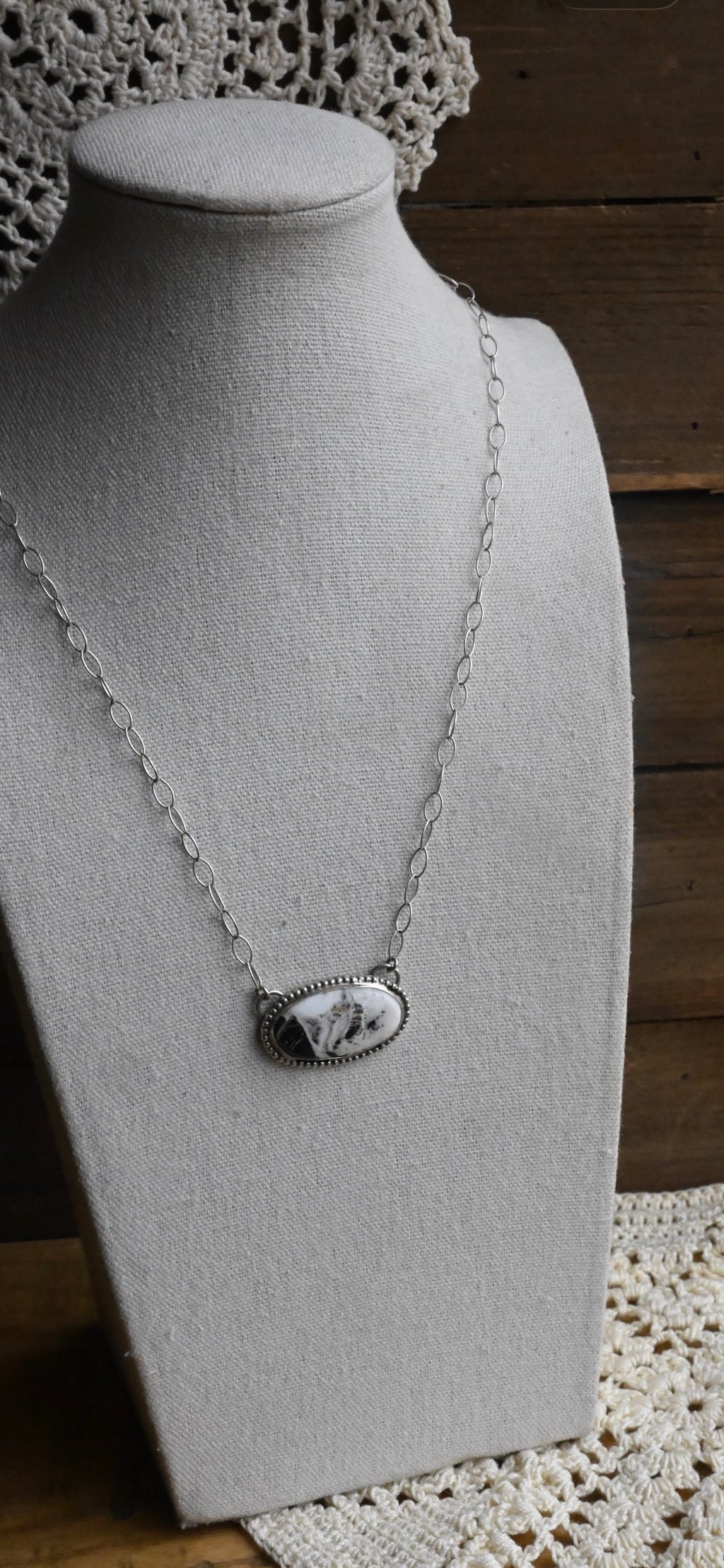 White Buffalo Necklace