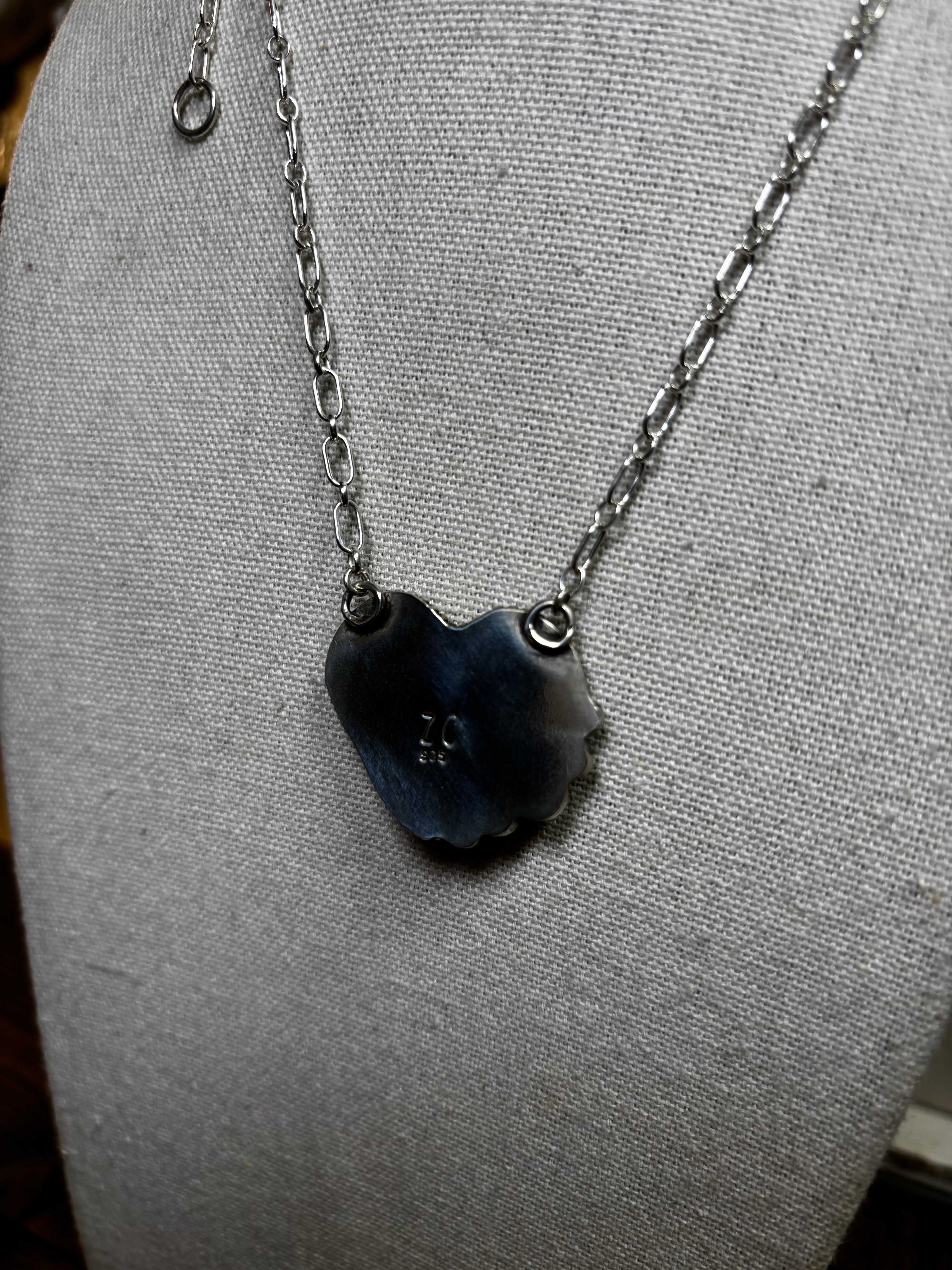 Spiny Oyster Heart Necklace
