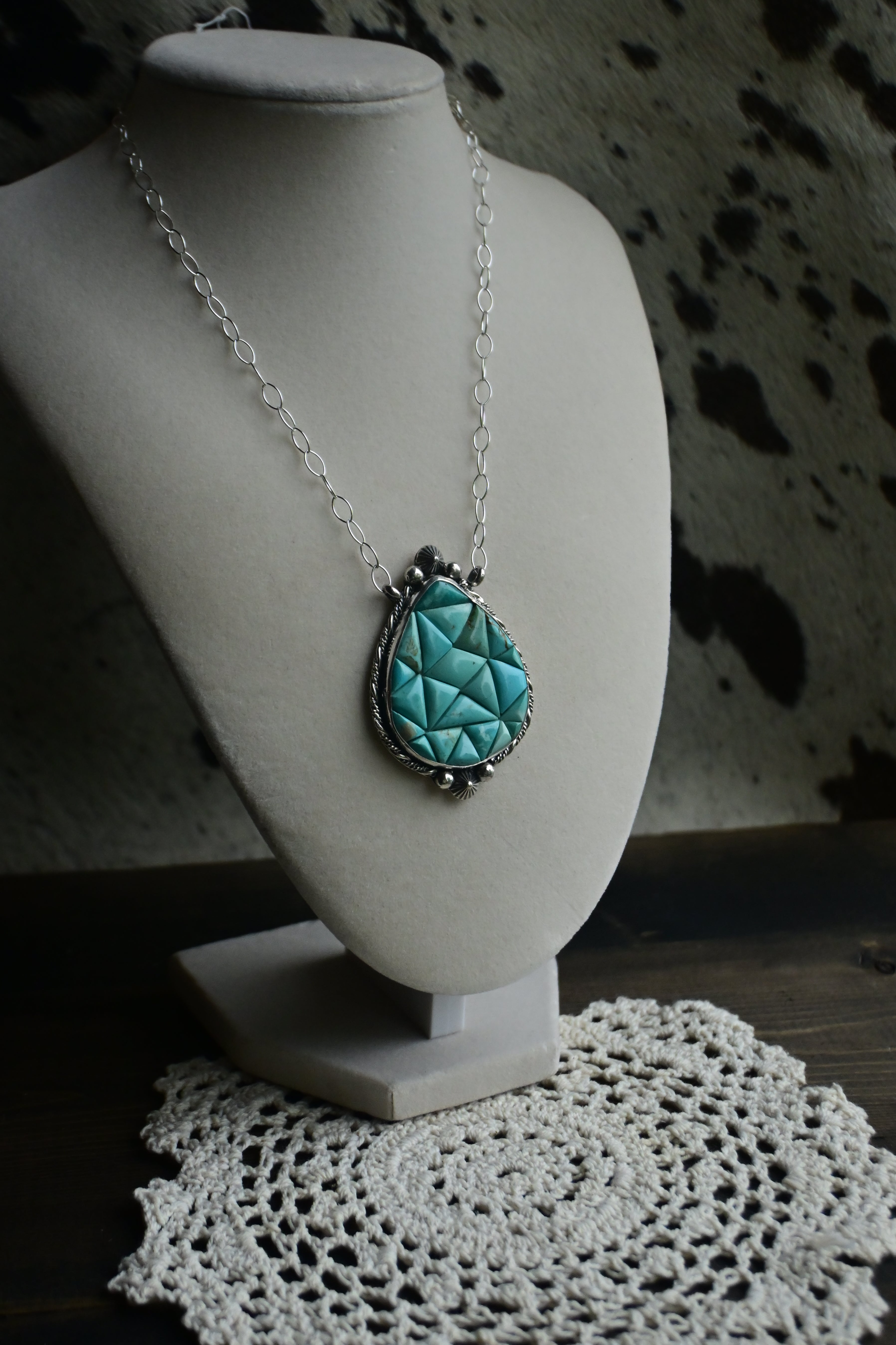 Cobblestone Turquoise Necklace