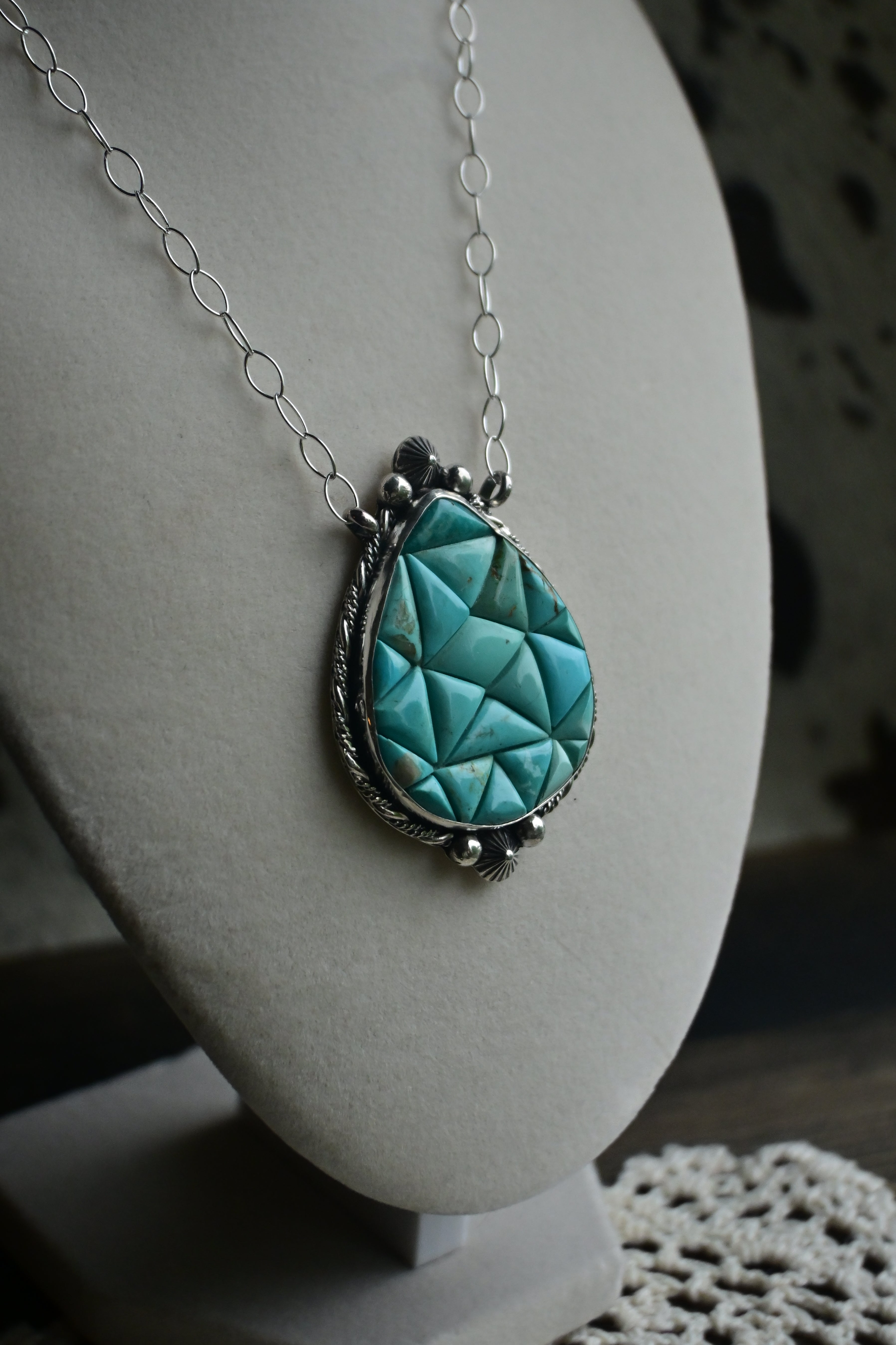 Cobblestone Turquoise Necklace