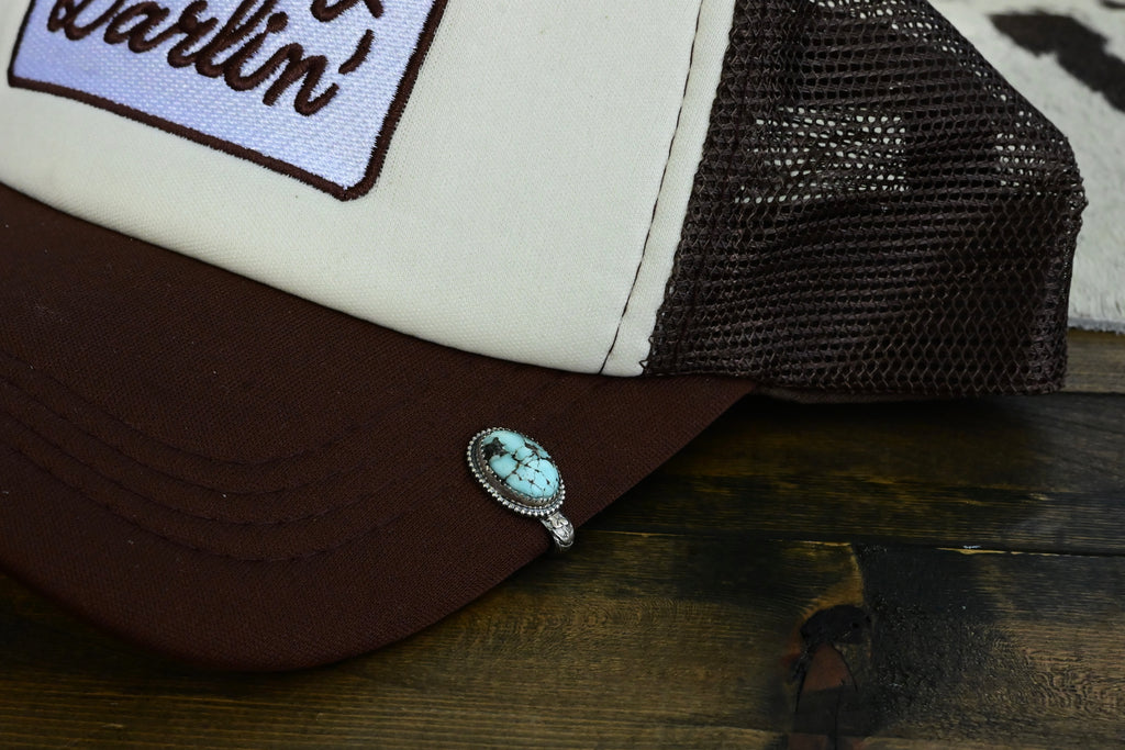 Golden Hills Hat Clip