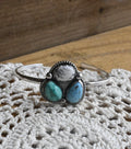 Mixed Stone Cluster Cuff