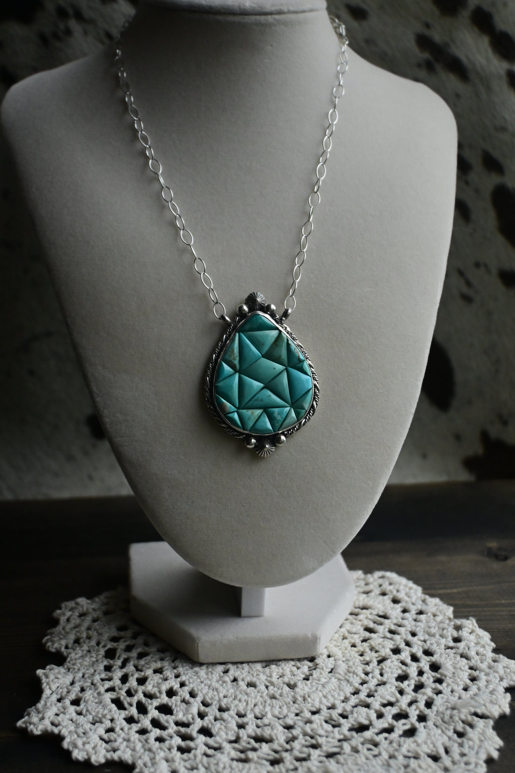 Cobblestone Turquoise Necklace