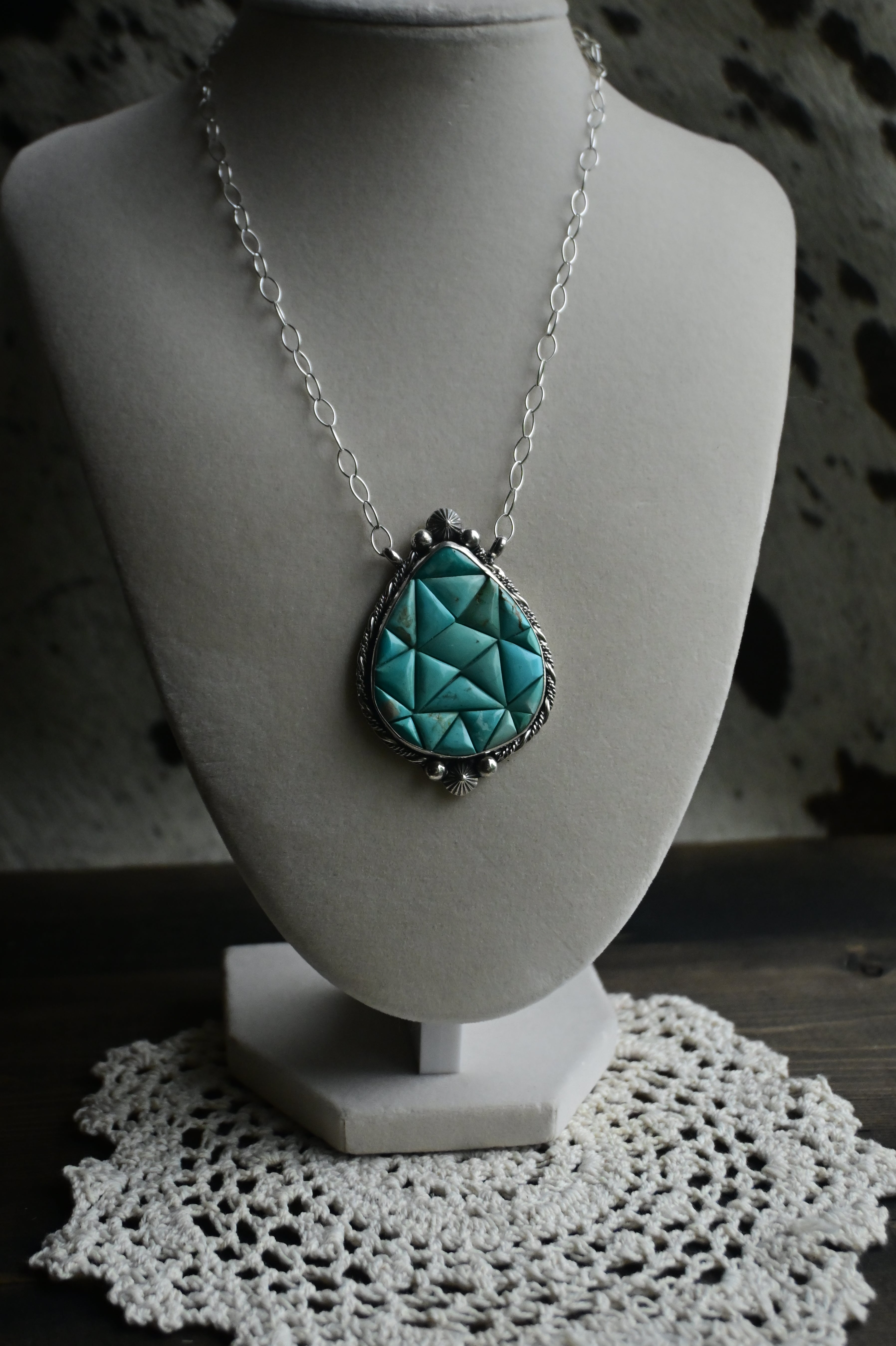 Cobblestone Turquoise Necklace