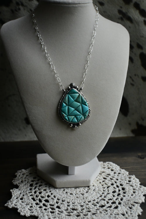 Cobblestone Turquoise Necklace