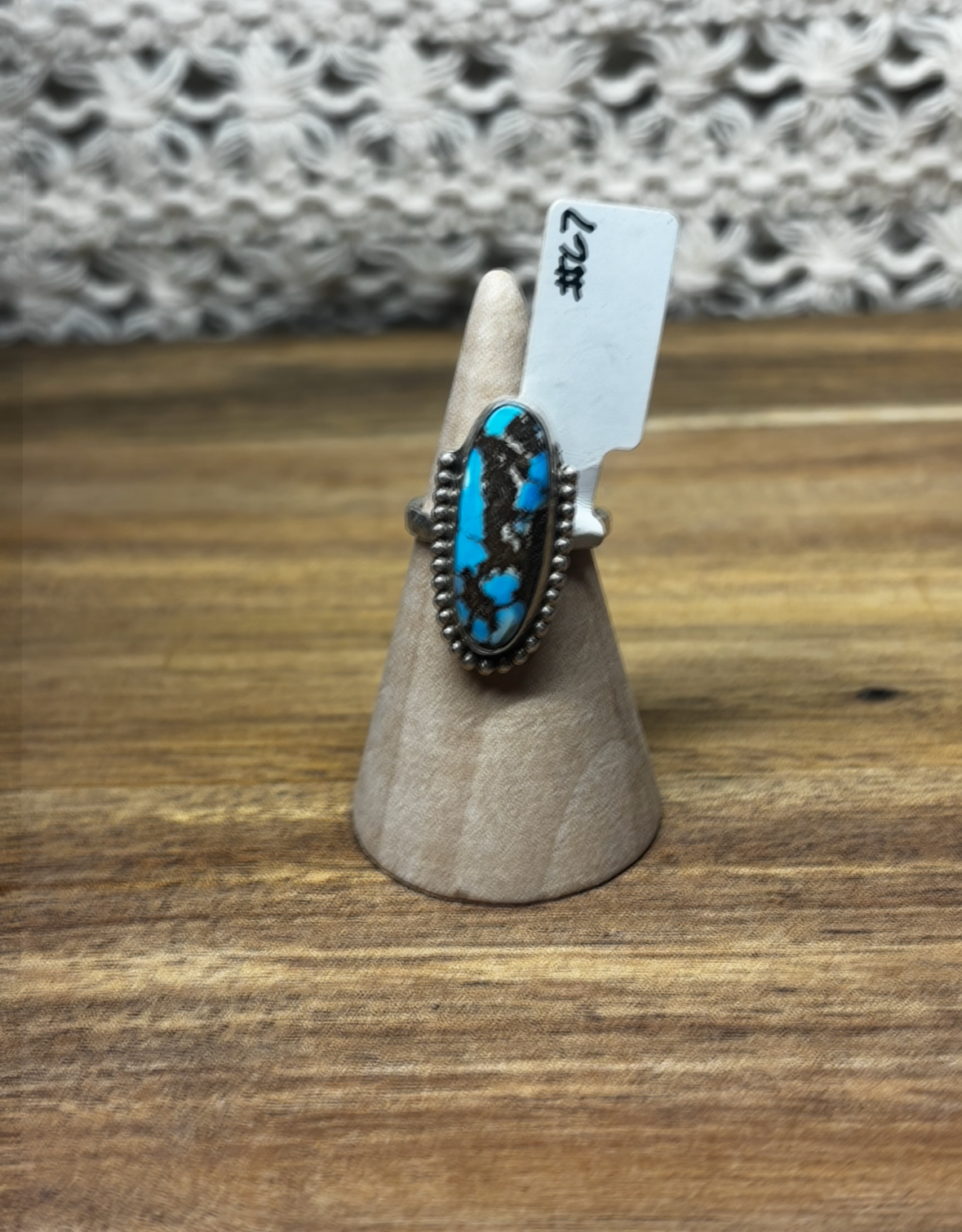 Golden Hills Turquoise Ring sz 5